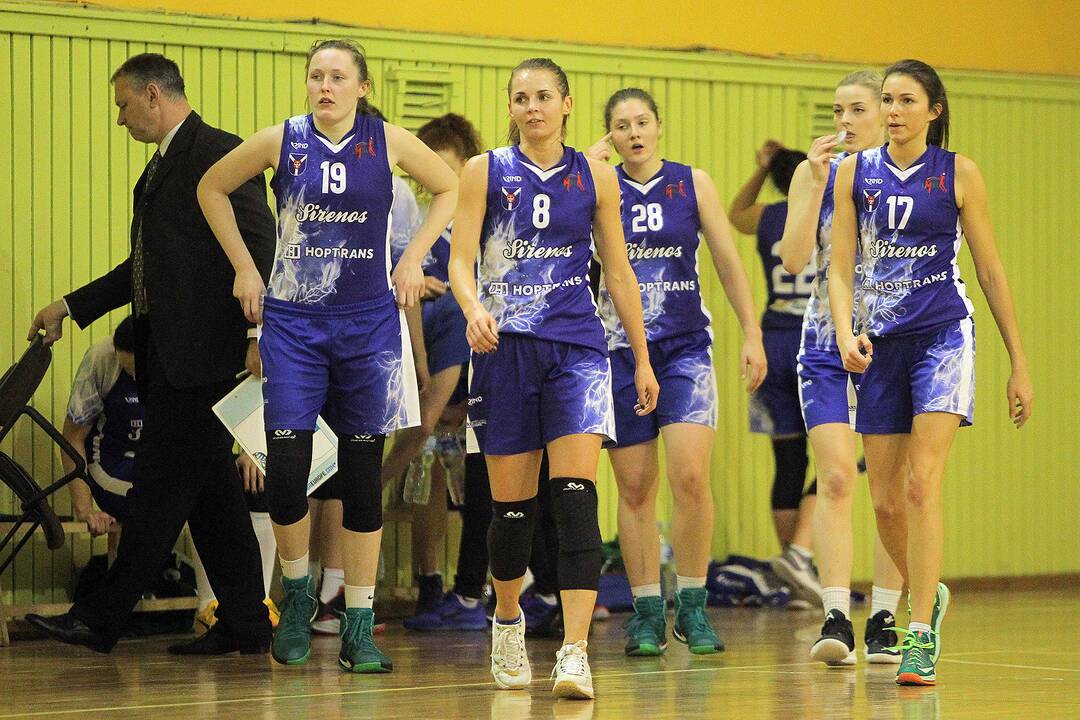 LMKL: „Aistės-LSU“ – „Hoptrans-Sirenos“ 51:76