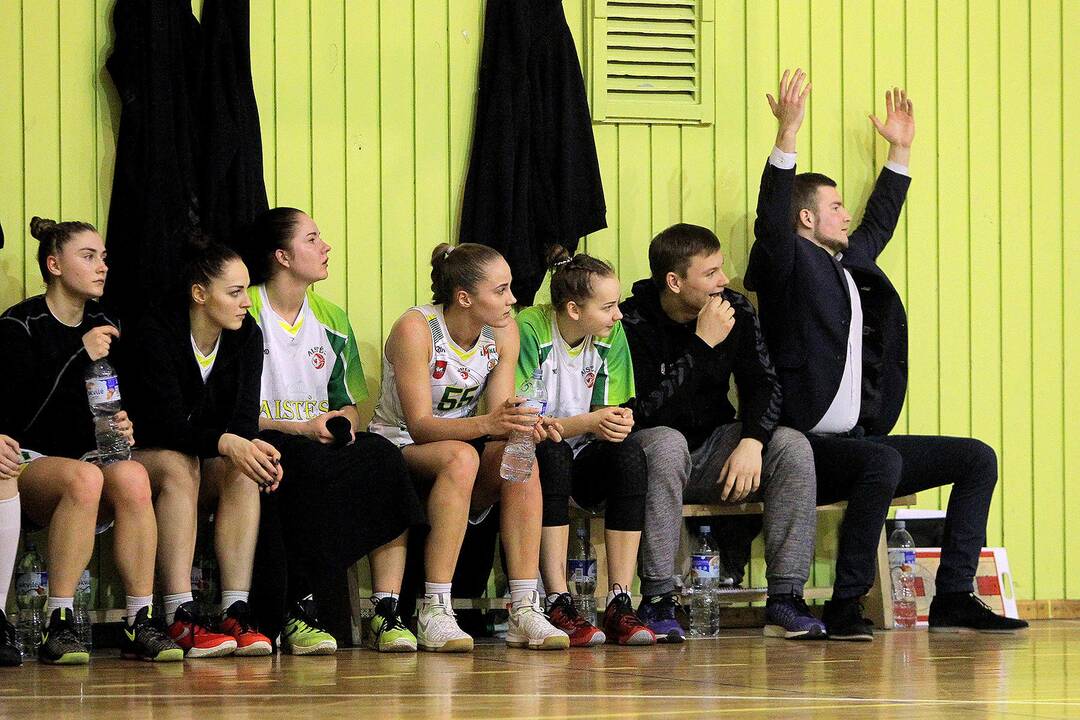 LMKL: „Aistės-LSU“ – „Hoptrans-Sirenos“ 51:76