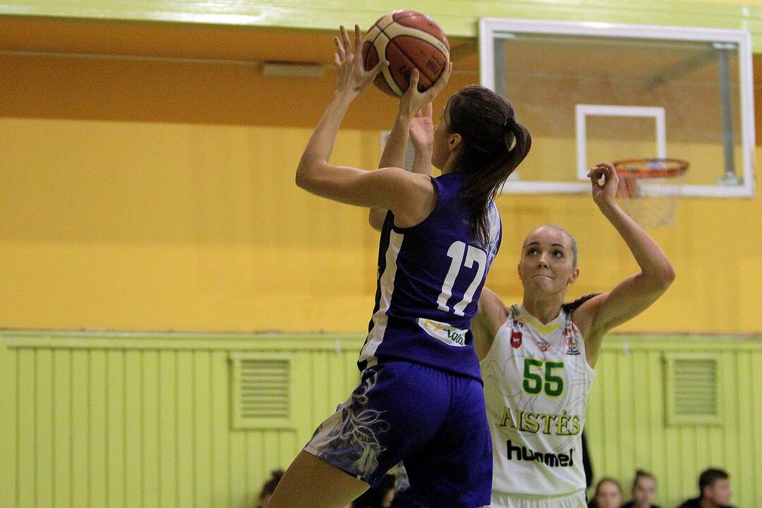 LMKL: „Aistės-LSU“ – „Hoptrans-Sirenos“ 51:76
