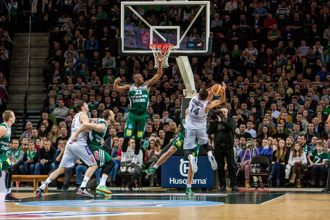 Krepšinio rungtynės: "Žalgiris" - "Lietuvos rytas"