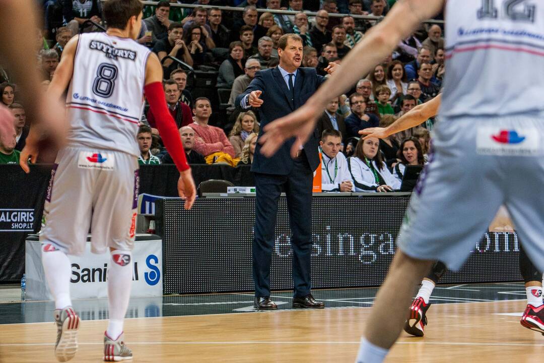 Krepšinio rungtynės: "Žalgiris" - "Lietuvos rytas"