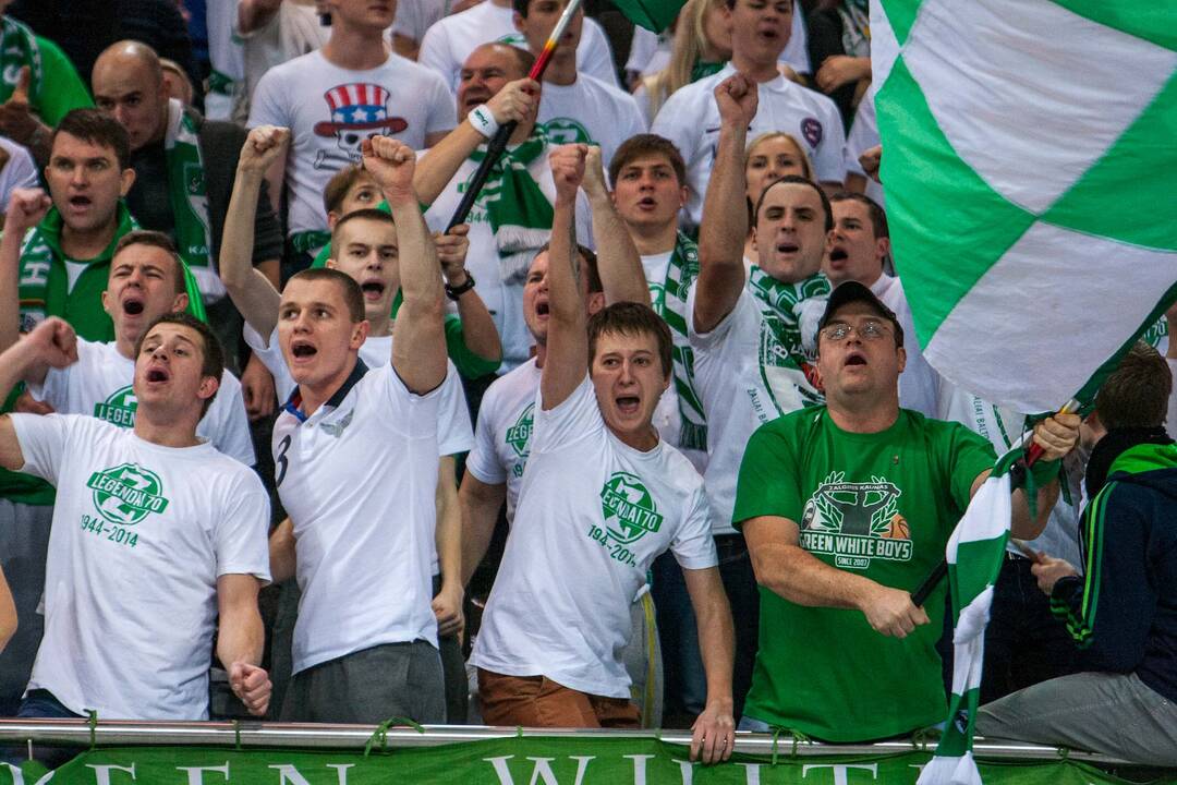 Krepšinio rungtynės: "Žalgiris" - "Lietuvos rytas"