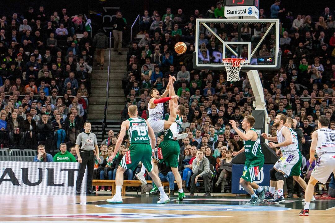 Krepšinio rungtynės: "Žalgiris" - "Lietuvos rytas"