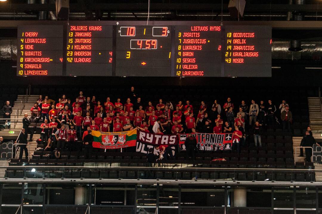 Krepšinio rungtynės: "Žalgiris" - "Lietuvos rytas"