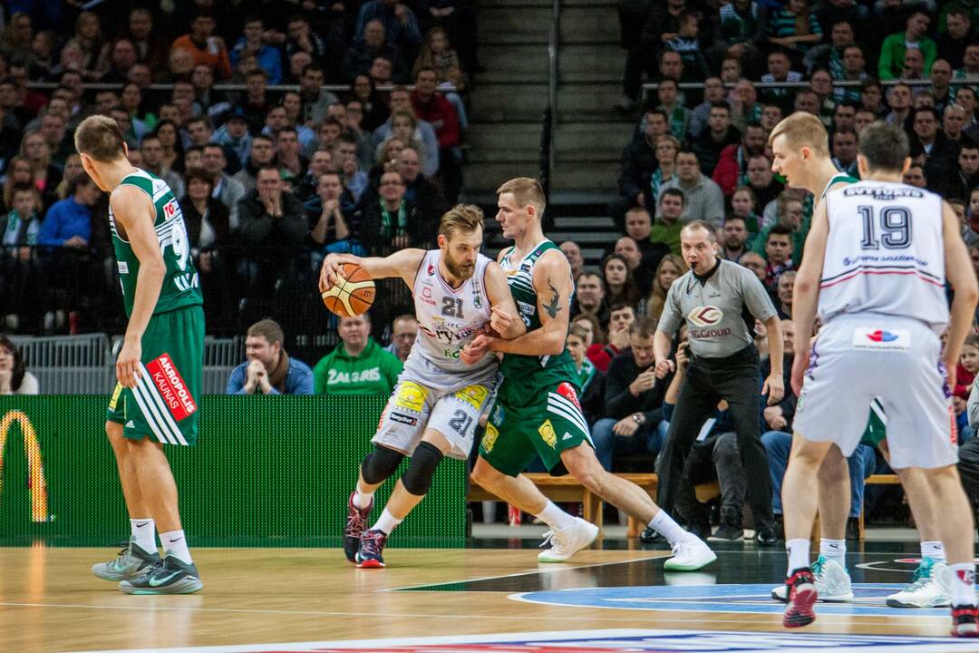 Krepšinio rungtynės: "Žalgiris" - "Lietuvos rytas"