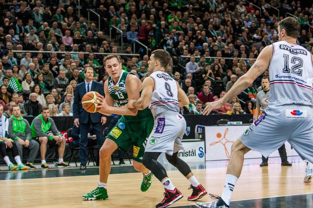 Krepšinio rungtynės: "Žalgiris" - "Lietuvos rytas"