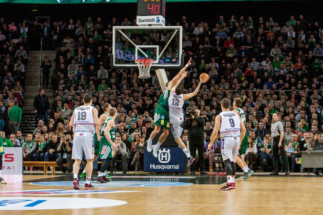 Krepšinio rungtynės: "Žalgiris" - "Lietuvos rytas"