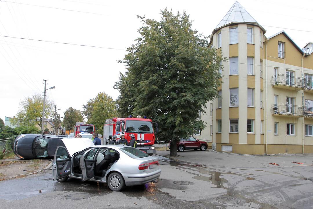 Avarija Zanavykų gatvėje