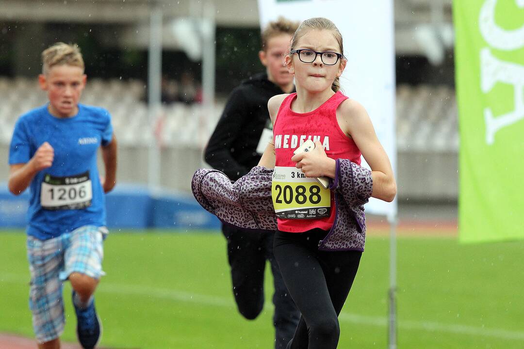 Ąžuolyno bėgimas. Šeimų ir vaikų varžybos