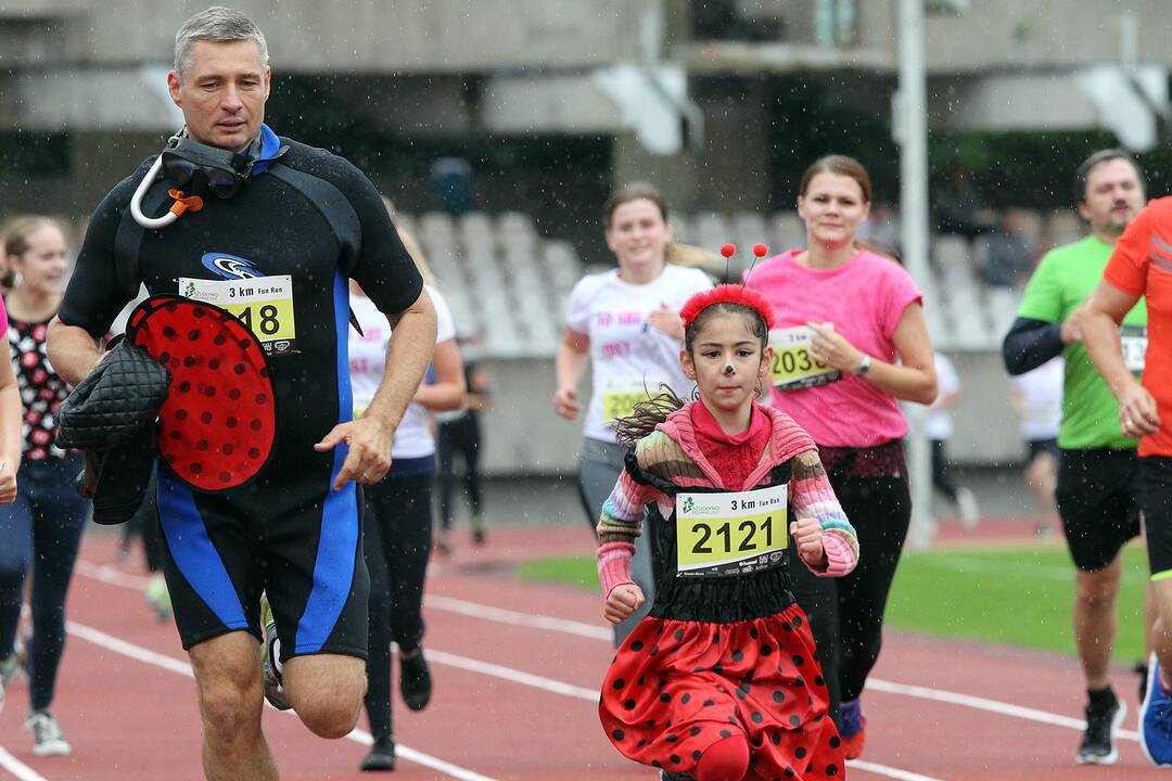 Ąžuolyno bėgimas. Šeimų ir vaikų varžybos