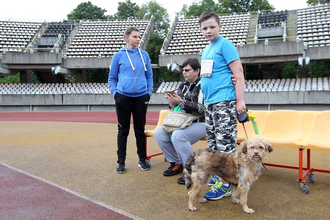 Ąžuolyno bėgimas. Šeimų ir vaikų varžybos