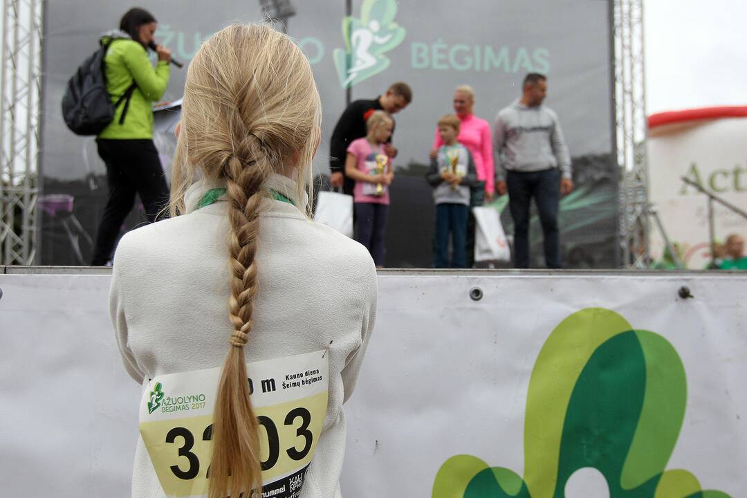 Ąžuolyno bėgimas. Šeimų ir vaikų varžybos