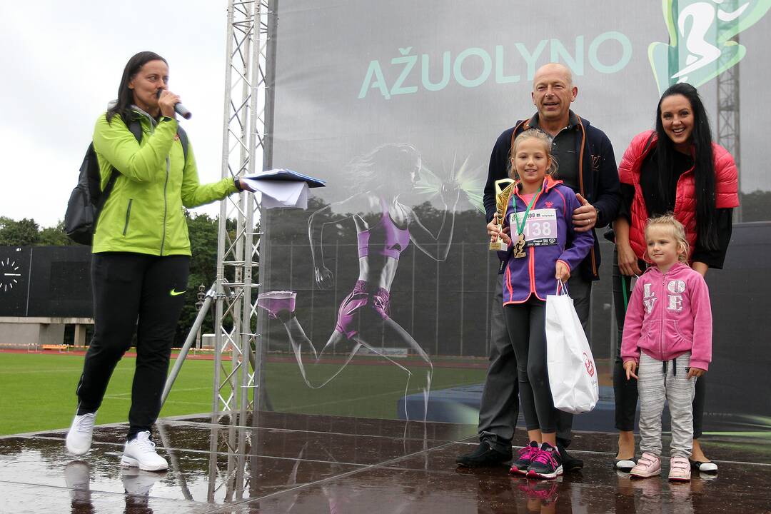 Ąžuolyno bėgimas. Šeimų ir vaikų varžybos