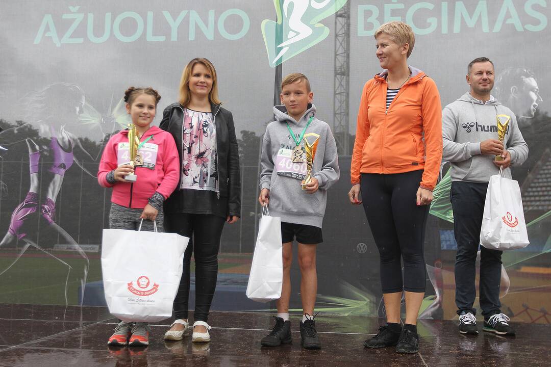 Ąžuolyno bėgimas. Šeimų ir vaikų varžybos