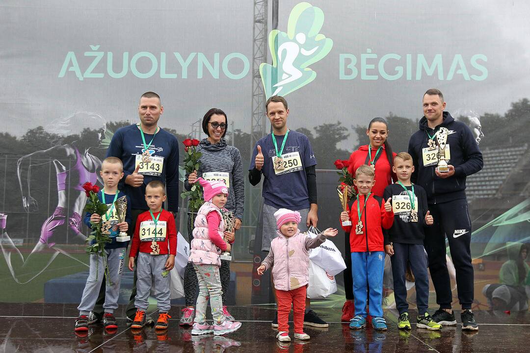 Ąžuolyno bėgimas. Šeimų ir vaikų varžybos