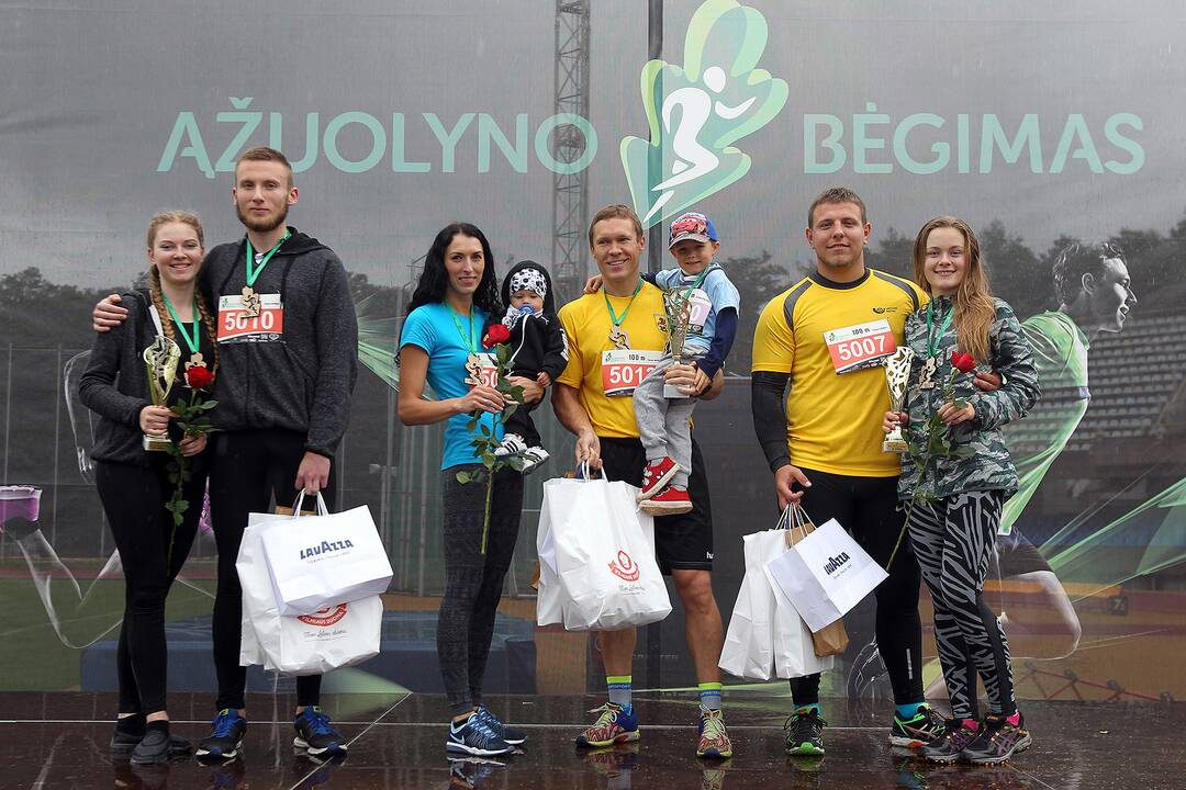 Ąžuolyno bėgimas. Šeimų ir vaikų varžybos
