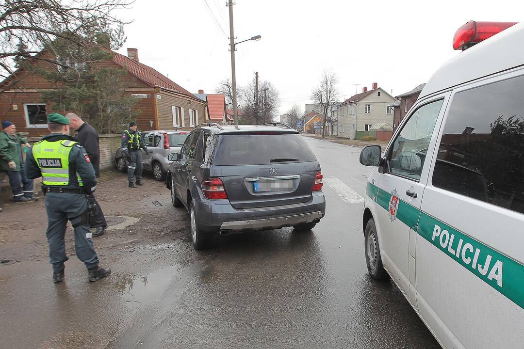 Avarija Vilijampolėje.
