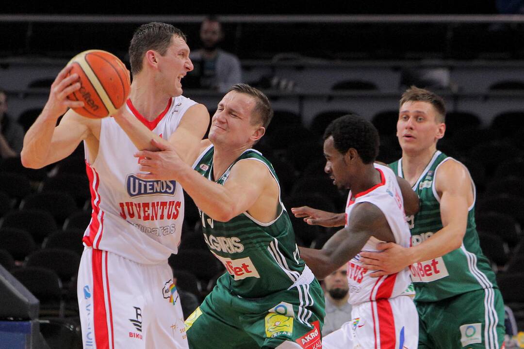 LKL: Kauno „Žalgiris“ – Utenos „Juventus“ 84:86.