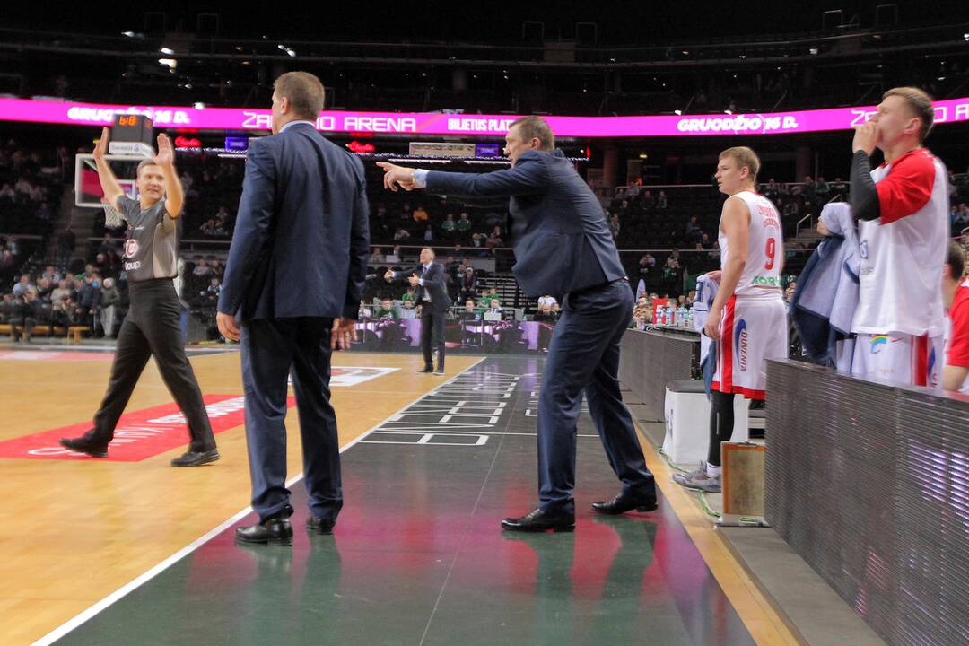 LKL: Kauno „Žalgiris“ – Utenos „Juventus“ 84:86.