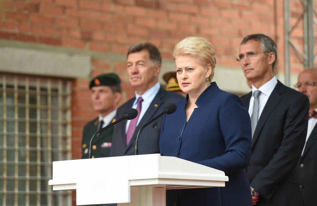 NATO štabo atidarymo ceremonija