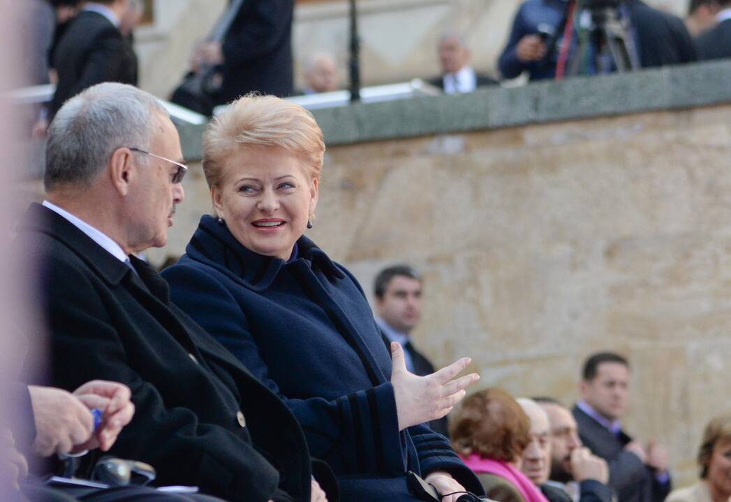 D. Grybauskaitė dalyvavo naujai išrinkto Gruzijos Prezidento G. Margvelašvilio inauguracijoje