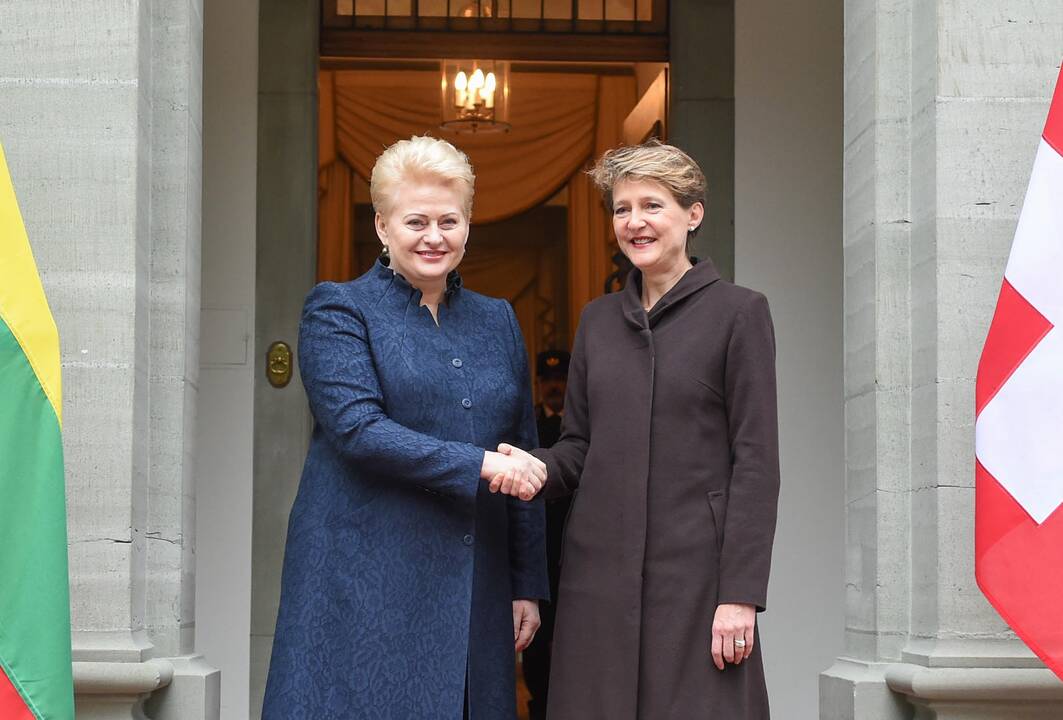 Prezidentės vizitas Šveicarijoje