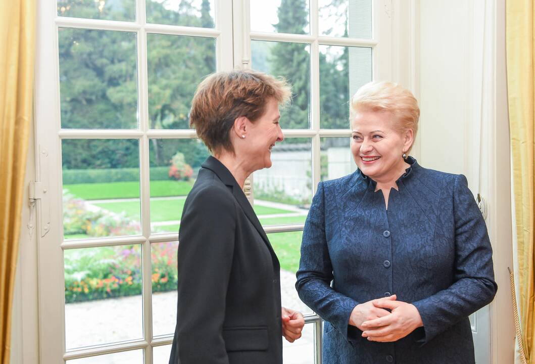 Prezidentės vizitas Šveicarijoje