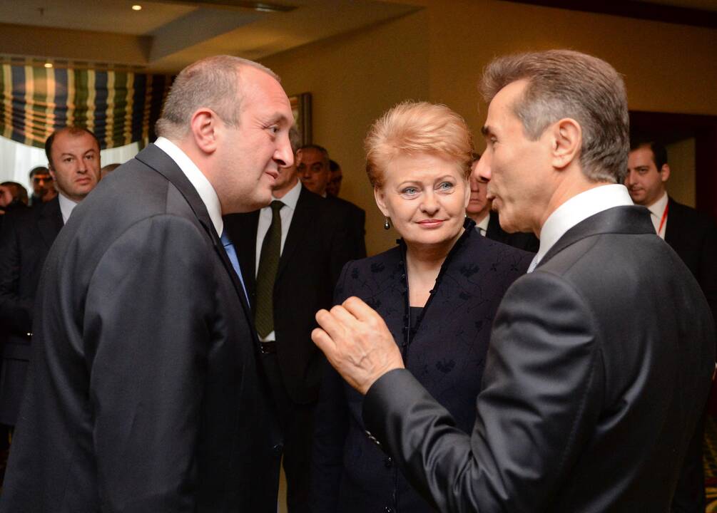D. Grybauskaitė dalyvavo naujai išrinkto Gruzijos Prezidento G. Margvelašvilio inauguracijoje