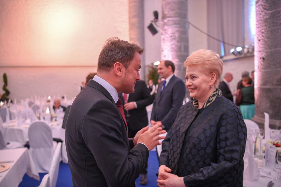 Prezidentė dalyvavo E. Macrono apdovanojime