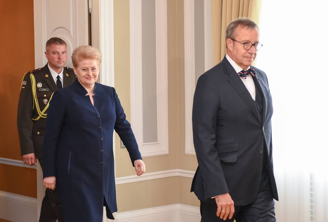 Baltijos šalių prezidentai susitiko su J. Bidenu