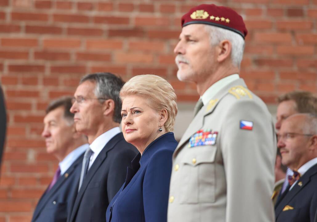 NATO štabo atidarymo ceremonija