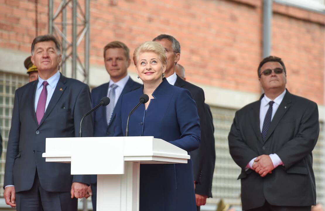 NATO štabo atidarymo ceremonija