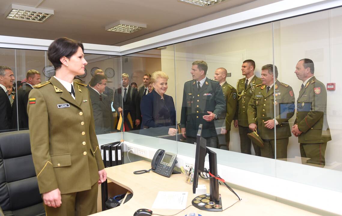 NATO štabo atidarymo ceremonija