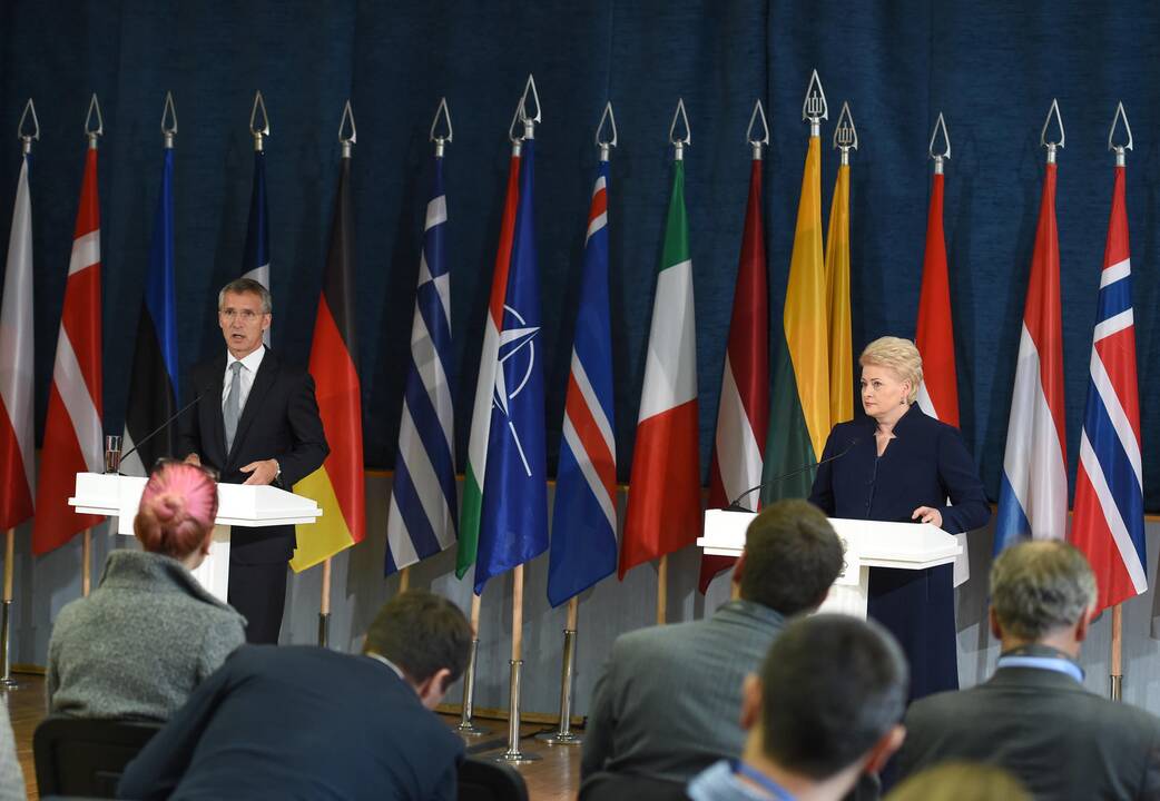 NATO štabo atidarymo ceremonija