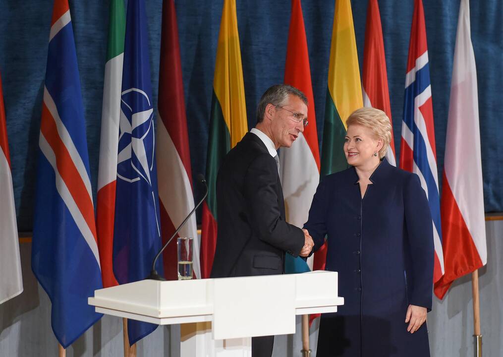 NATO štabo atidarymo ceremonija