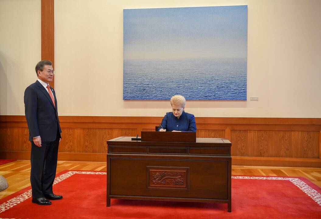 D. Grybauskaitės vizitas Pietų Korėjoje