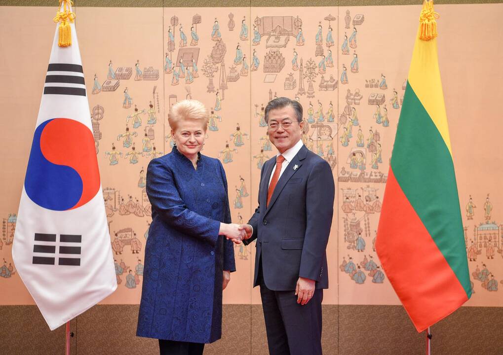 D. Grybauskaitės vizitas Pietų Korėjoje