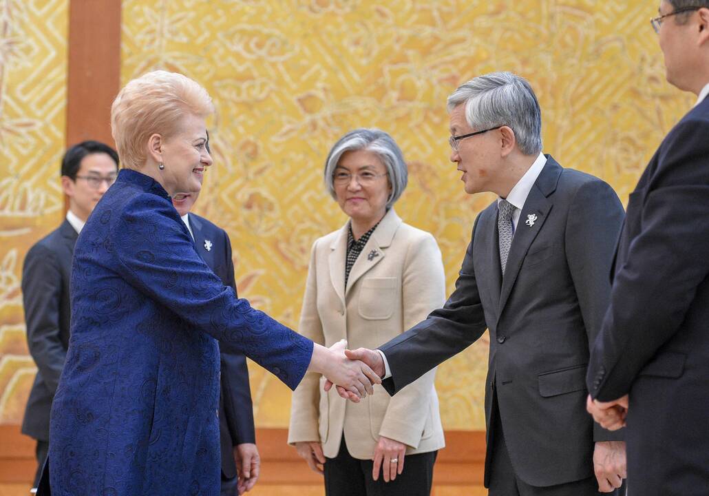 D. Grybauskaitės vizitas Pietų Korėjoje