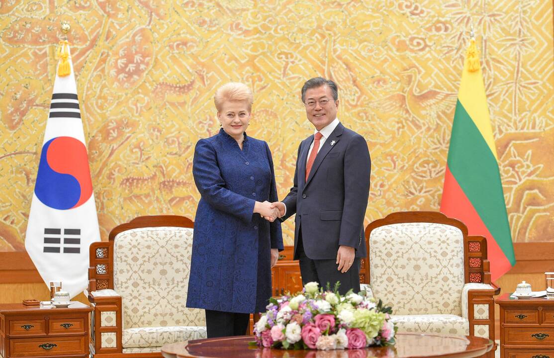 D. Grybauskaitės vizitas Pietų Korėjoje