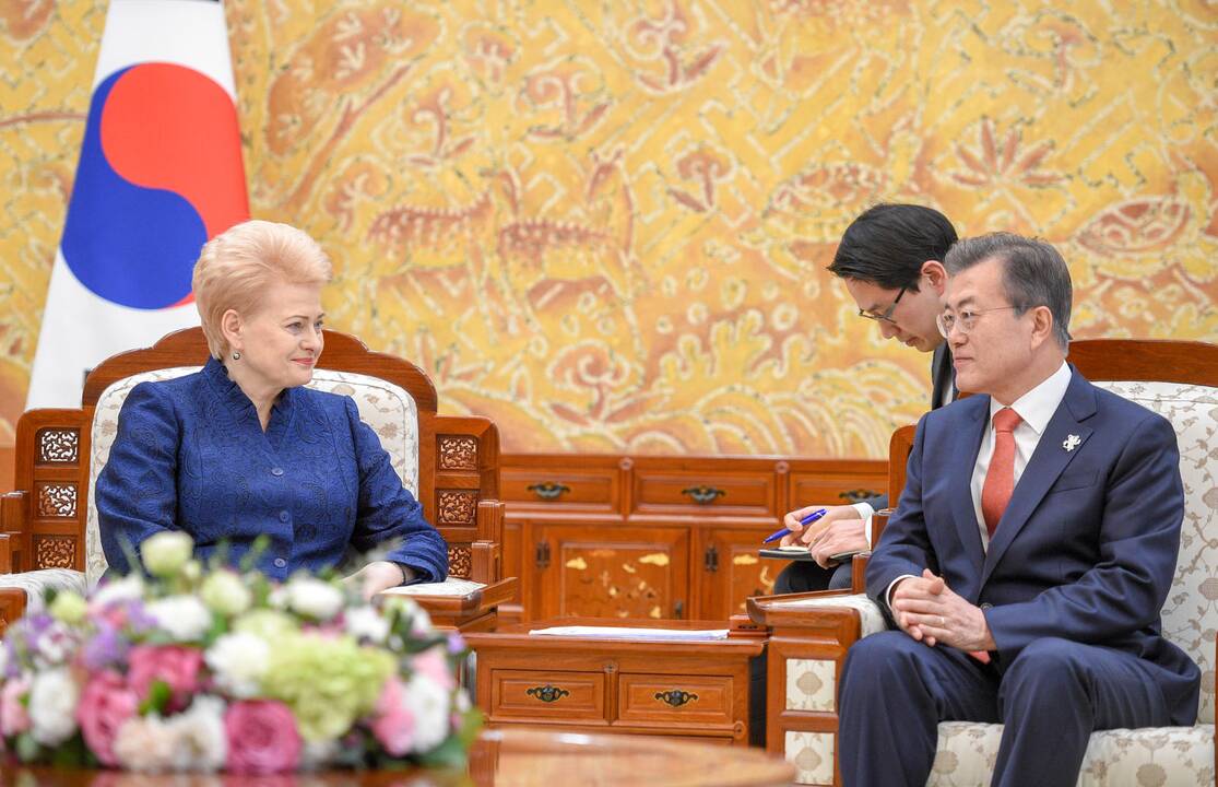 D. Grybauskaitės vizitas Pietų Korėjoje