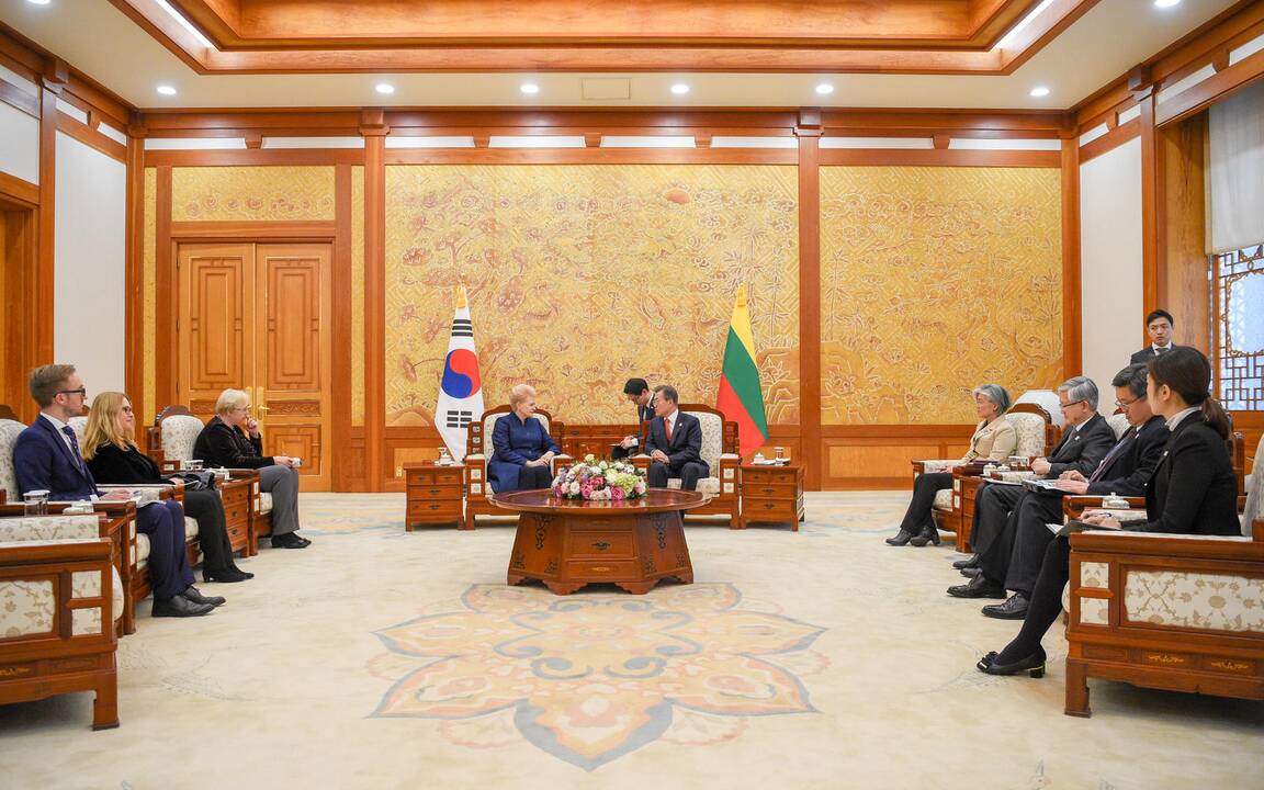 D. Grybauskaitės vizitas Pietų Korėjoje