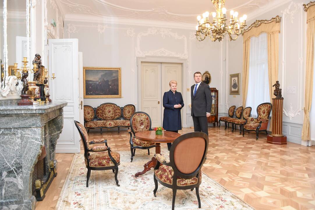 Baltijos šalių prezidentai susitiko Palangoje