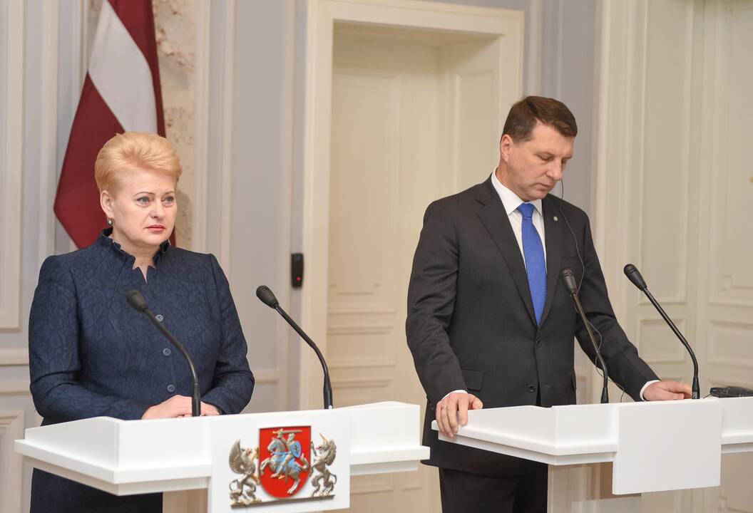 Baltijos šalių prezidentai susitiko Palangoje