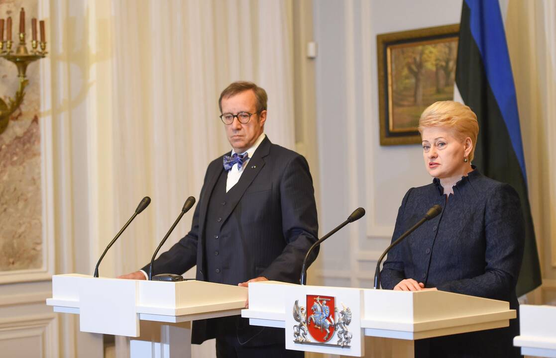 Baltijos šalių prezidentai susitiko Palangoje