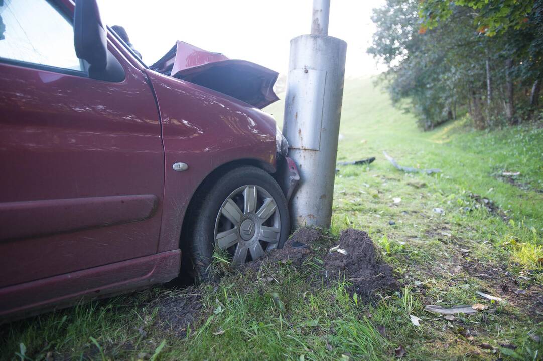 „Citroen“ ir „Peugeot“ avarija Kaune