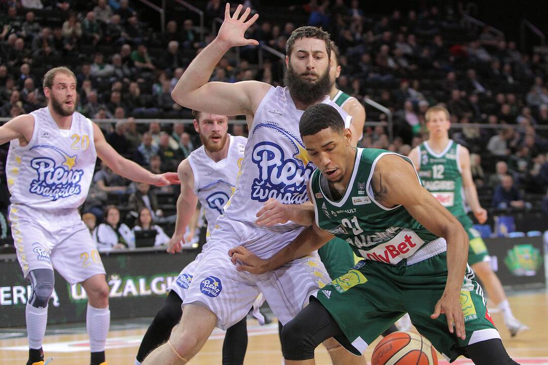 LKL ketvirtfinalis: „Žalgiris“ – „Pieno žvaigždės“