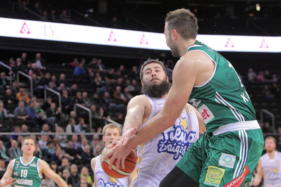 LKL ketvirtfinalis: „Žalgiris“ – „Pieno žvaigždės“