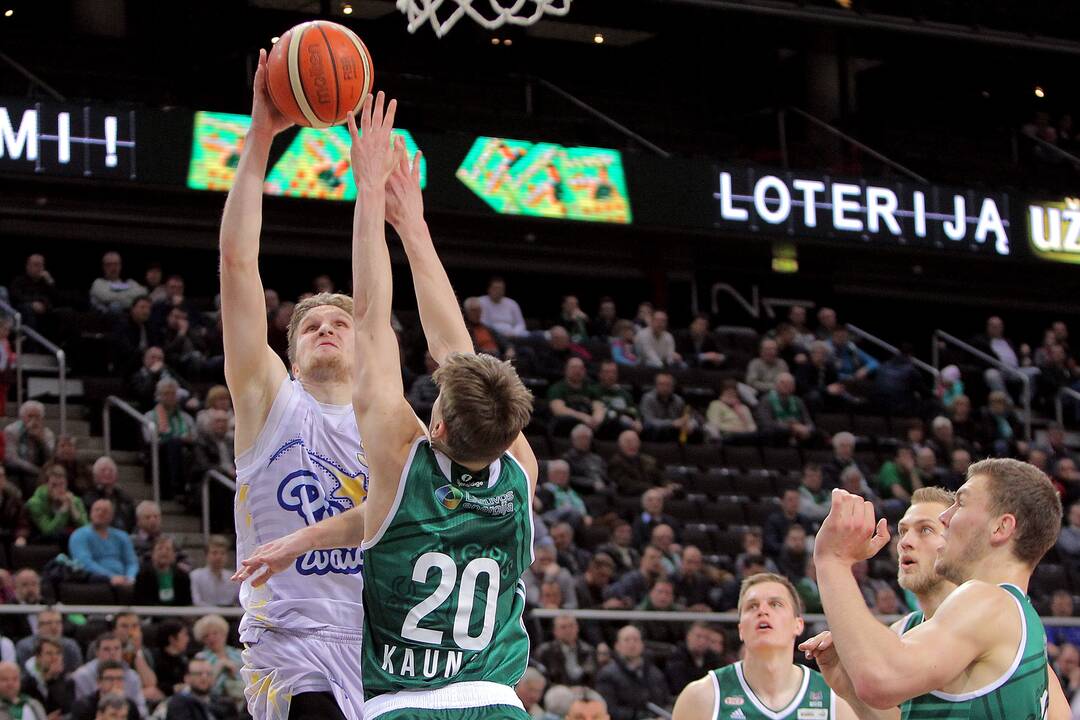 LKL ketvirtfinalis: „Žalgiris“ – „Pieno žvaigždės“