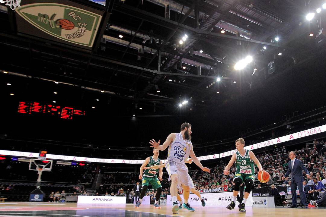 LKL ketvirtfinalis: „Žalgiris“ – „Pieno žvaigždės“