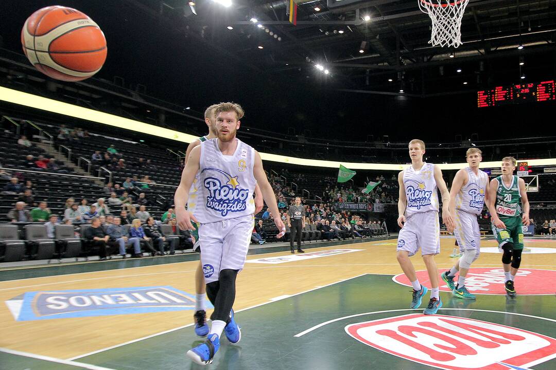 LKL ketvirtfinalis: „Žalgiris“ – „Pieno žvaigždės“